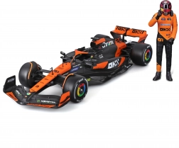 bburago 1:24 formula 1 mclaren mcl38 2024 z figurką kierowcy