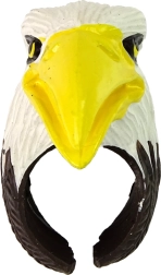 Dziecięcy pierścionek z głową orła – zabawka edukacyjna