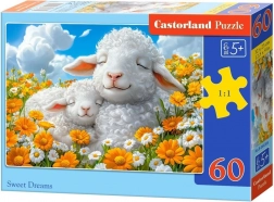 Castorland puzzle Słodkie śnienie 60 elementów