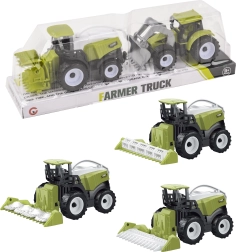 Kombajn z traktorem na napęd wsteczny