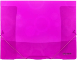 Teczka z gumką A4 różowa