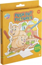 Wykrawane obrazki z motywem Farmy