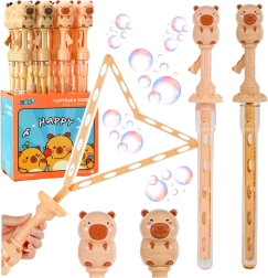 Bublifuk kapibara 49,5 cm z rozkładaną trójkątną różdżką, 100 ml