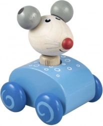 Piszczałka w kształcie myszy – niebieska