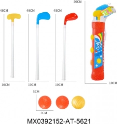 Dziecięcy zestaw golfowy w walizeczce