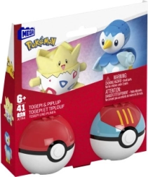 Kula Poké Mega Construx zestaw konstrukcyjny z Togepi i Piplup