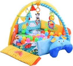 Dziecięca mata do zabawy i kojec 2w1