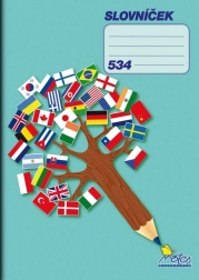 Słowniczek A5 w linie, 30 kartek