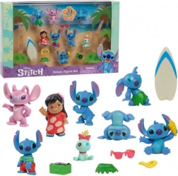 Zestaw figurek Stitch Deluxe