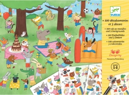 Zestaw z obrazkami do przeprasowania Świętowanie DJECO