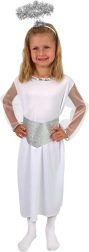 Dziecięcy kostium Anioł z aureolą i paskiem