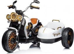 motocykl elektryczny Chipolino Duo Tron biały