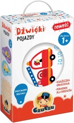 CzuCzu odgłosy pojazdów – obrazkowa książeczka na kółeczku