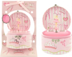 Pozytywka–szkatułka na biżuterię z baletnicą