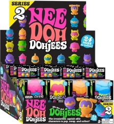 Schylling NeeDoh Dohjees seria 2 ściskane kolekcjonerskie stworki