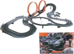 Wyścigowy tor samochodowy z dwiema pętlami