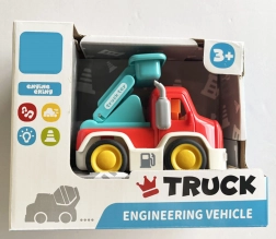 Interaktywny samochód – żuraw z światłami i dźwiękami