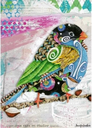 Ravensburger puzzle Abstrakcyjny ptak 1000 elementów