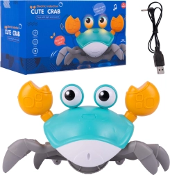 Interaktywny chodzący krab na akumulator