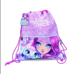 Worek ze sznurkiem ściągającym NEBULOUS STARS Cristalia 41 cm