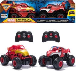 Monster Jam RC zestaw 2 aut Marvel Super Hero Challenge 1:24