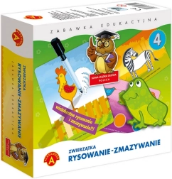 Zwierzęta Rysowanie - wymazywanie