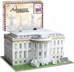 Przestrzenne puzzle 3D Biały Dom – 35 elementów