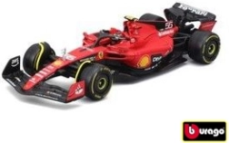 Metalowy model BBURAGO 1:43 FERRARI F1 SF-23 (2023) Carlos Sainz z figurką kierowcy