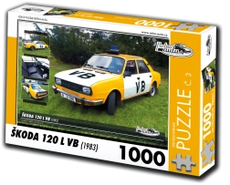 Puzzle RETRO-AUTA Škoda 120 L VB 1000 elementów