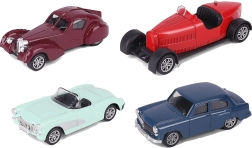 Auto w stylu vintage na napęd typu pull-back 10,5 cm