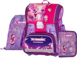 Zestaw szkolny 3 szt. Premium Playworld Girl od Oxybag