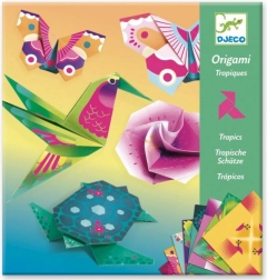 Origami Neonowe Tropiki od Djeco