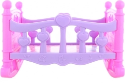 Plastowa kołyska dla lalek