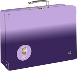 Teczka na przybory szkolne OXY NEXT Ombre Purple, format A4