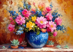 Enjoy puzzle Rumieniący się kącik 1000 elementów