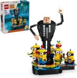 Lego Gru i Minionki z klocków (Gru i Minionki 4)