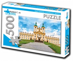 Puzzle Tourist Edition Święty Kopeček koło Ołomuńca – bazylika 500 elementów