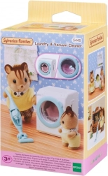 Sylvanian Families pralka i odkurzacz – dodatek do domku