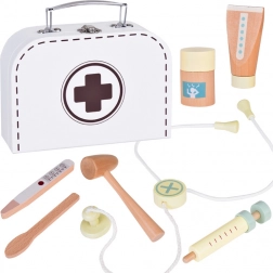 Drewniany zestaw lekarski dla dzieci