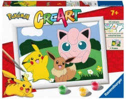 CreArt Pokémon – malowanie po numerach