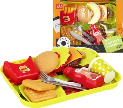 Dziecięcy zestaw fast food do kuchni