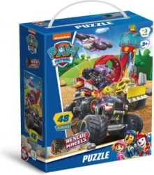 Puzzle z motywem Psi Patrol: Ratunek na kółkach