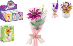 Klocki KOCO mini bukiet z klocków do wazonika, mix gatunków