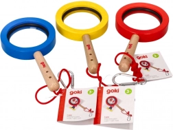 Dziecięca lupa z karabińczykiem Goki