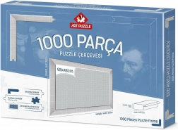 Rama do puzzli 68x48 cm biała