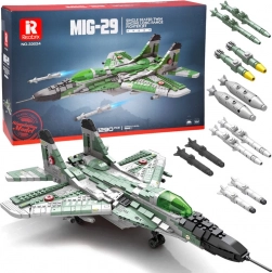 Techniczne klocki – myśliwiec MiG‑29, 1290 elementów