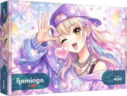 Puzzle Trefl flaming: pastelowa magia 400 elementów