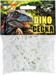 cecka świecące w ciemności DINO – retro zestaw 150 szt.