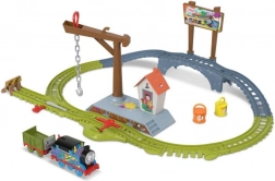 Thomas & Friends zestaw dostawy farby – zmotoryzowana kolejka z dźwigiem