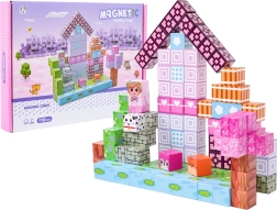 Magnetyczne klocki konstrukcyjne 3D, 110 elementów